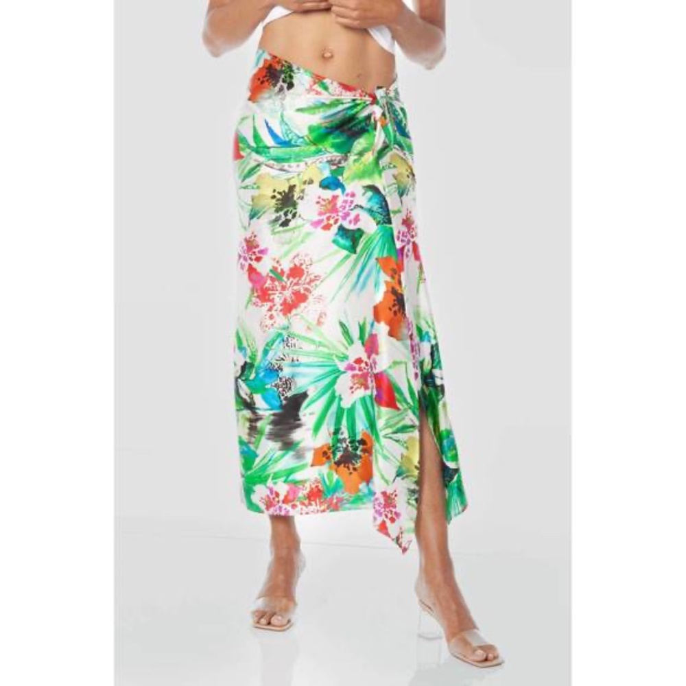 Anatomie Florentina printed silk skirt New